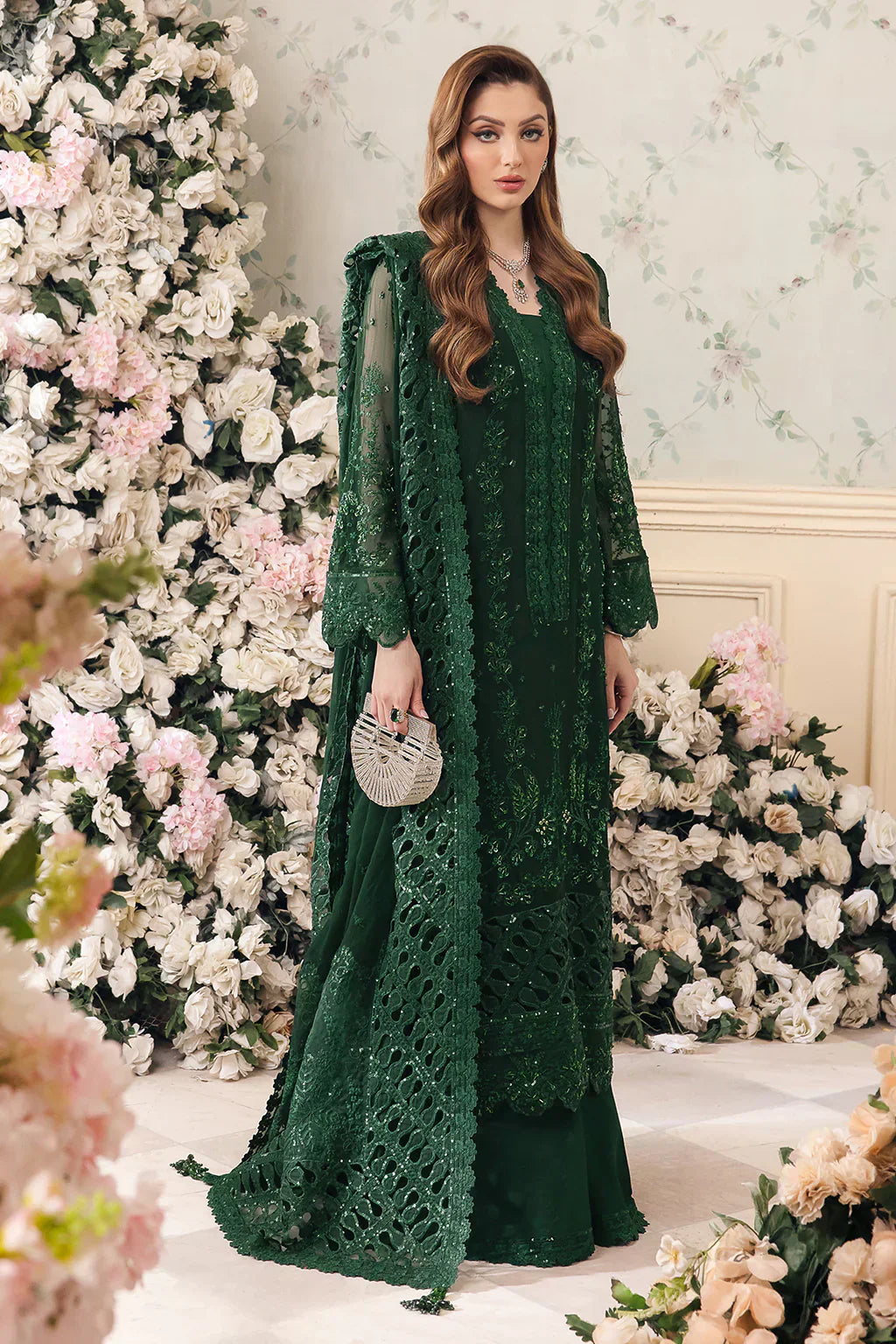 Saad Shaikh | Panache Luxury Chiffon 24 | Sabeen - House Of Hania
