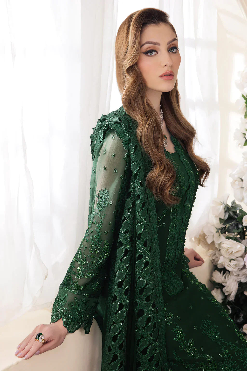 Saad Shaikh | Panache Luxury Chiffon 24 | Sabeen - House Of Hania