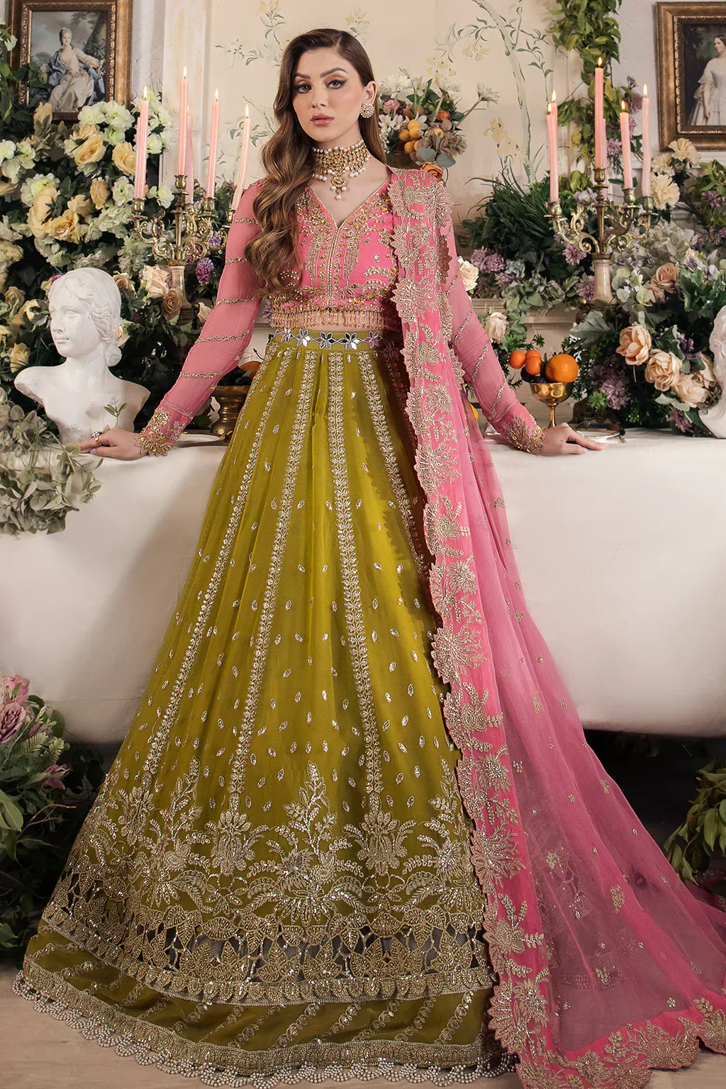 Saad Shaikh | Panache Luxury Chiffon 24 | Taskheer - House Of Hania