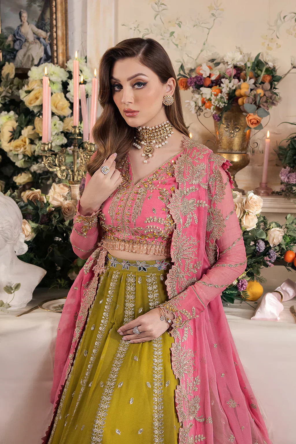 Saad Shaikh | Panache Luxury Chiffon 24 | Taskheer - House Of Hania