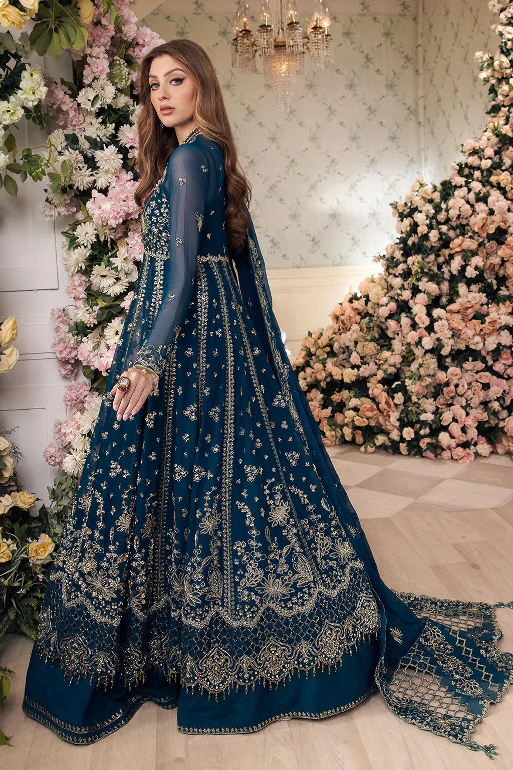 Saad Shaikh | Panache Luxury Chiffon 24 | Yumna - House Of Hania