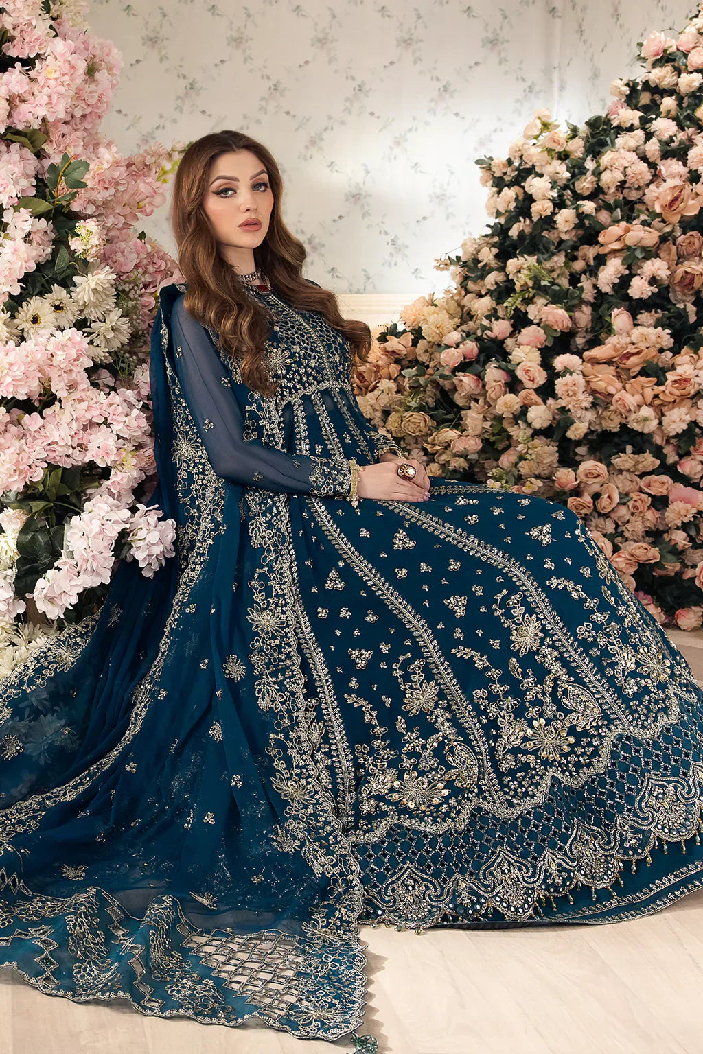 Saad Shaikh | Panache Luxury Chiffon 24 | Yumna - House Of Hania