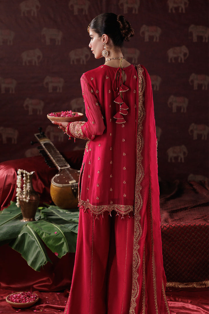 Saad Shaikh | Panache Luxury Chiffon 25 | D-01 - House Of Hania