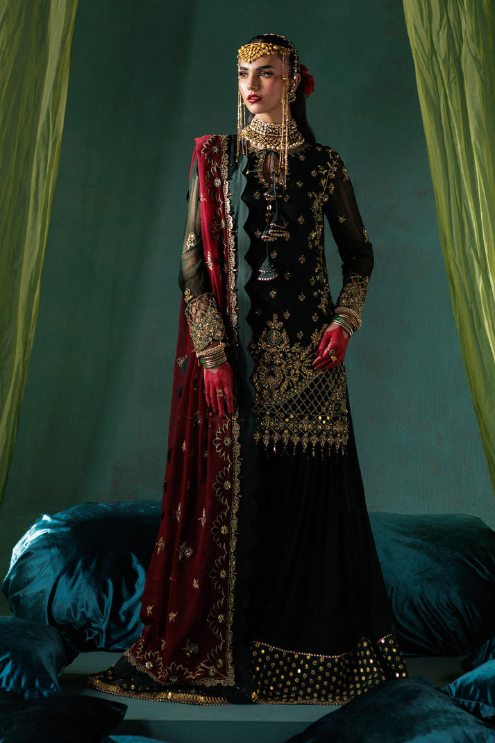 Saad Shaikh | Panache Luxury Chiffon 25 | D-03 - House Of Hania