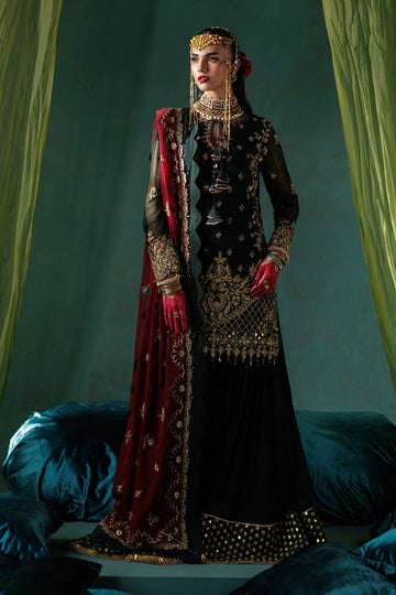 Saad Shaikh | Panache Luxury Chiffon 25 | D-03 - House Of Hania