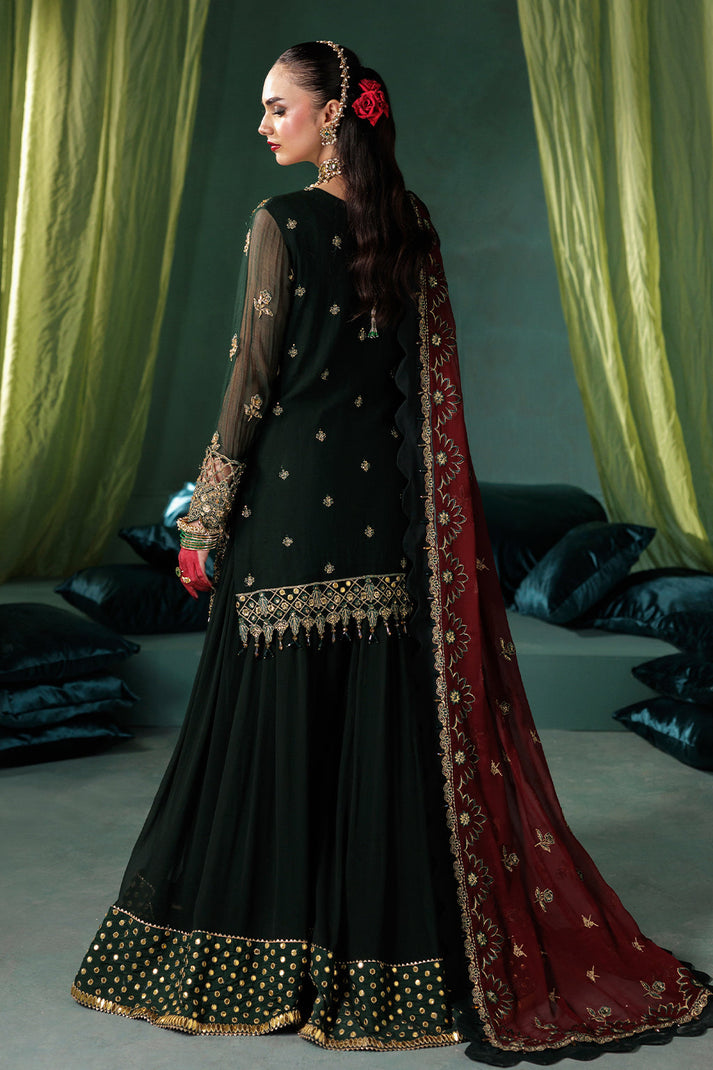 Saad Shaikh | Panache Luxury Chiffon 25 | D-03 - House Of Hania