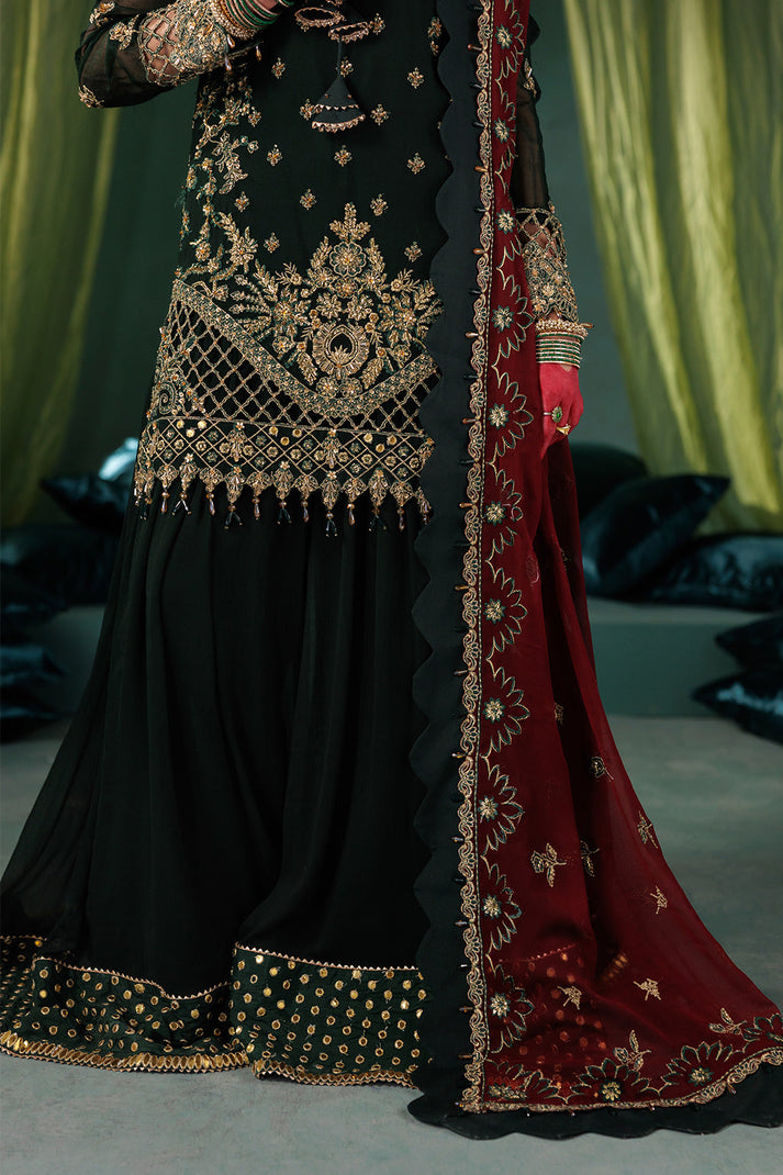 Saad Shaikh | Panache Luxury Chiffon 25 | D-03 - House Of Hania