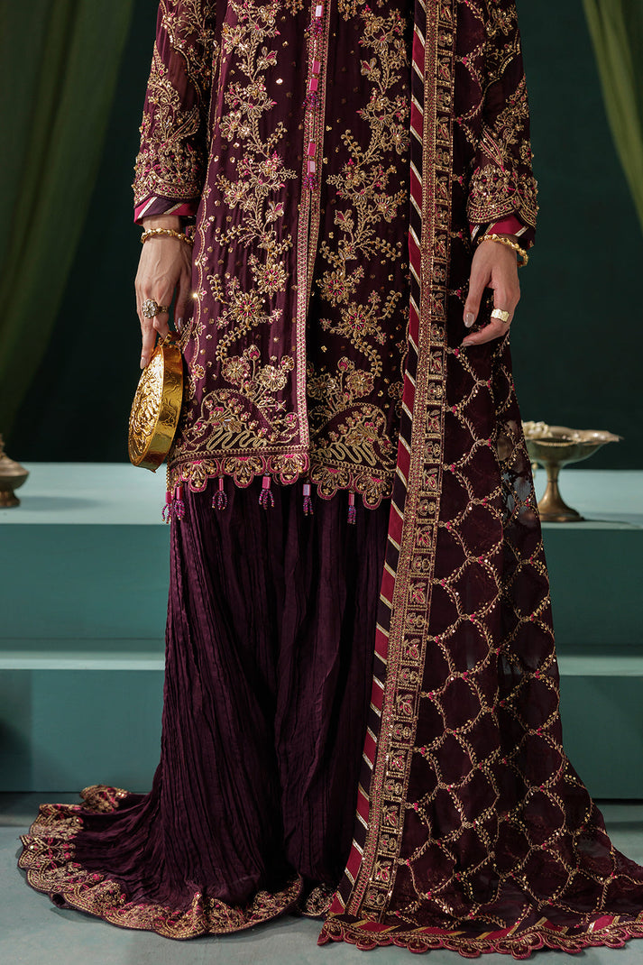 Saad Shaikh | Panache Luxury Chiffon 25 | D-06 - House Of Hania