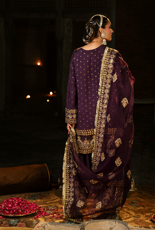 Saad Shaikh | Singhar Premium Silk 25 | ARJUMAAND - House Of Hania