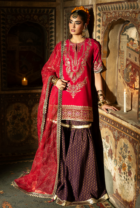 Saad Shaikh | Singhar Premium Silk 25 | GULRUKH - House Of Hania