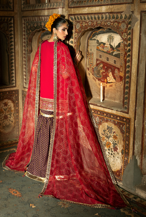 Saad Shaikh | Singhar Premium Silk 25 | GULRUKH - House Of Hania