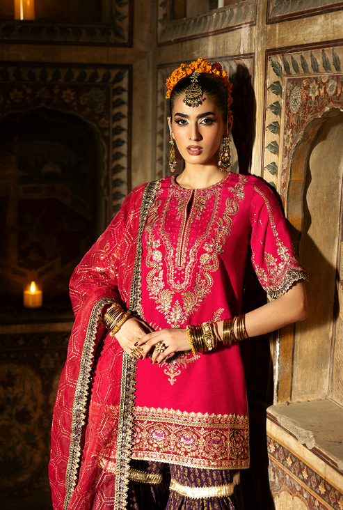 Saad Shaikh | Singhar Premium Silk 25 | GULRUKH - House Of Hania