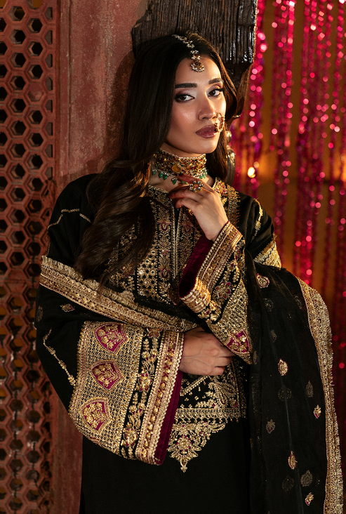 Saad Shaikh | Singhar Premium Silk 25 | YASMIN - House Of Hania