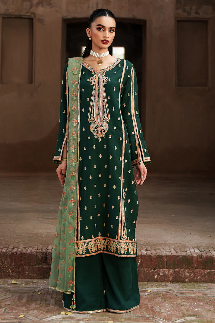 Saad Shaikh | Zaria Festive Pret 25 | EMERALD - House Of Hania
