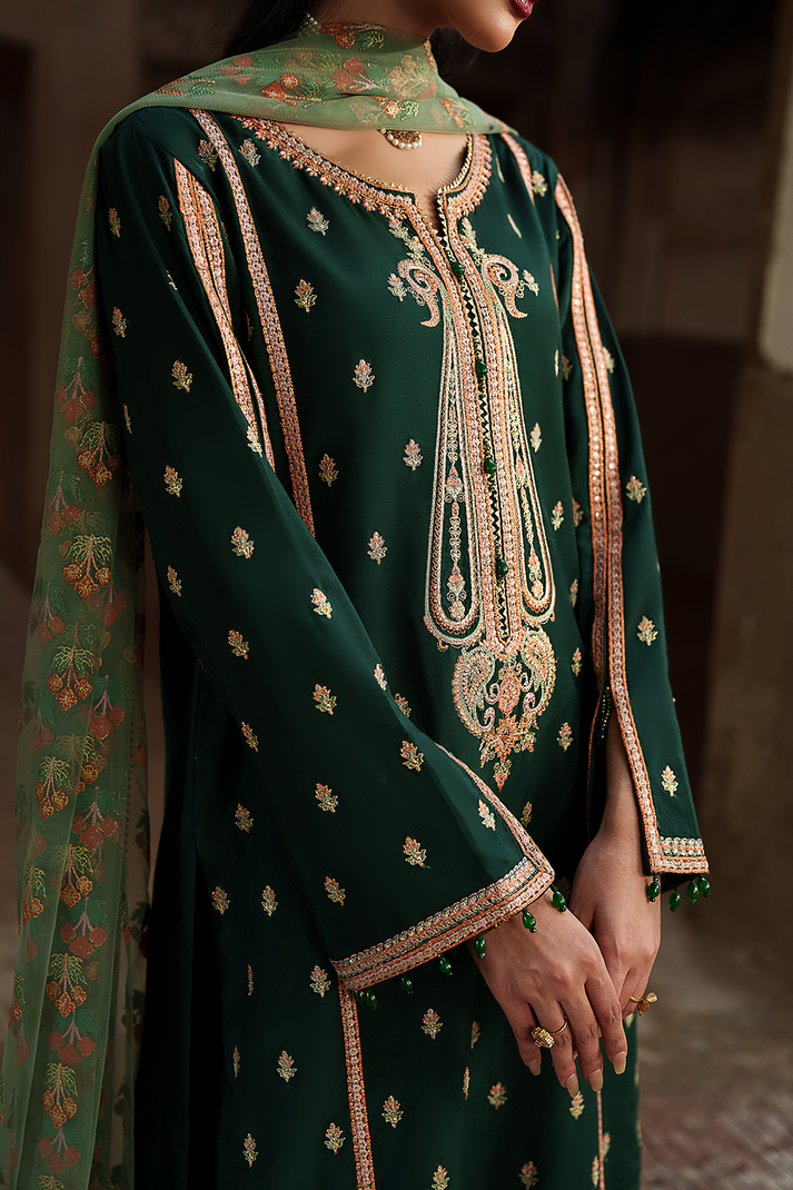Saad Shaikh | Zaria Festive Pret 25 | EMERALD - House Of Hania