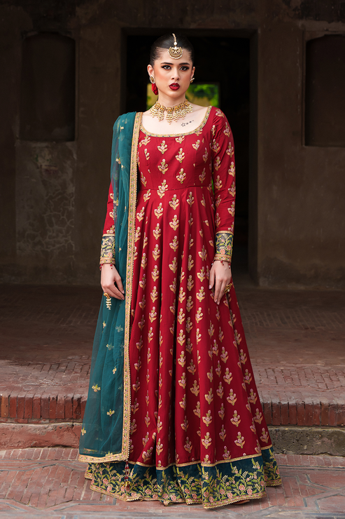 Saad Shaikh | Zaria Festive Pret 25 | SCARLET - House Of Hania