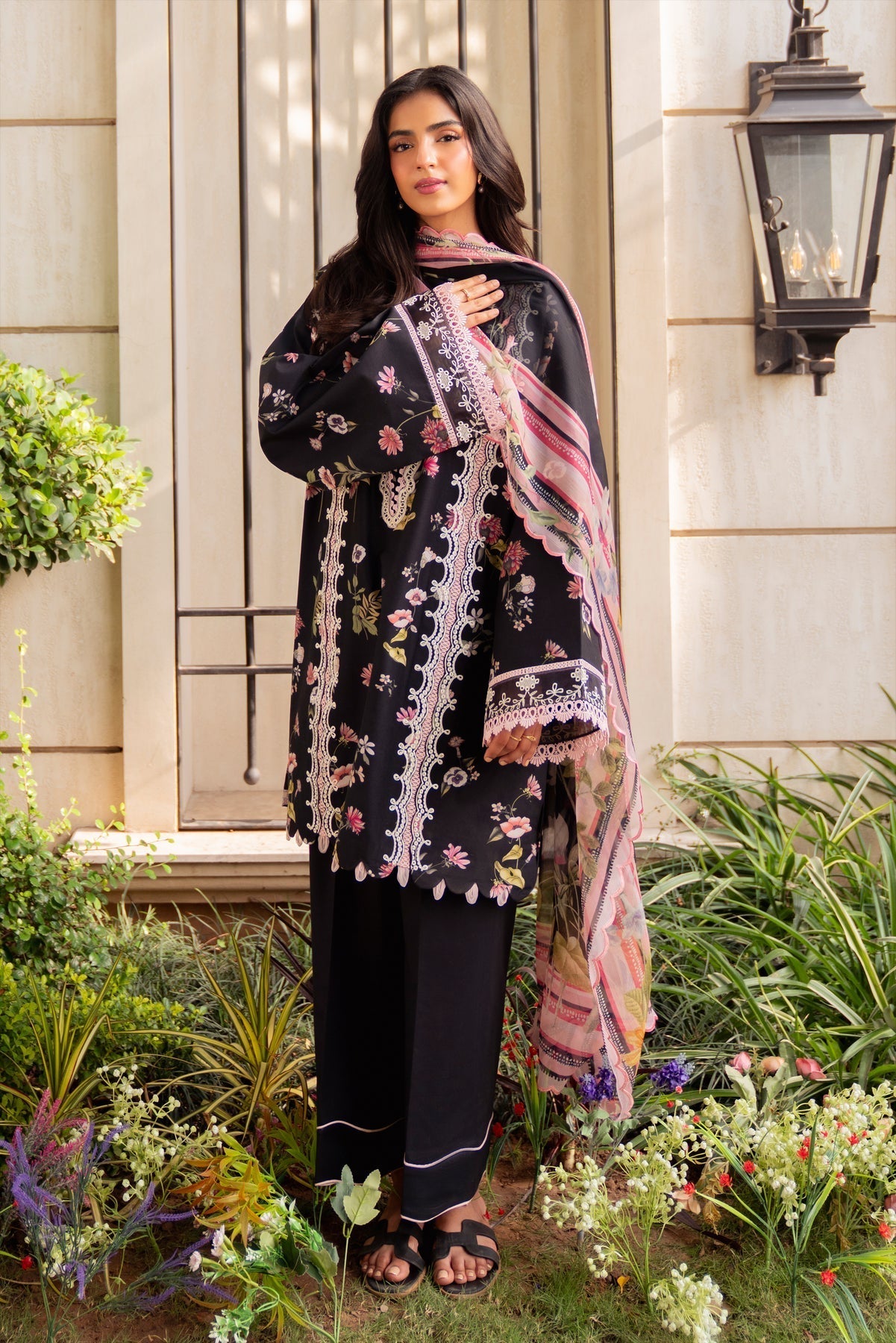 Sable Vogue | Lila Lawn 25 | SAL-01-25 - House Of Hania