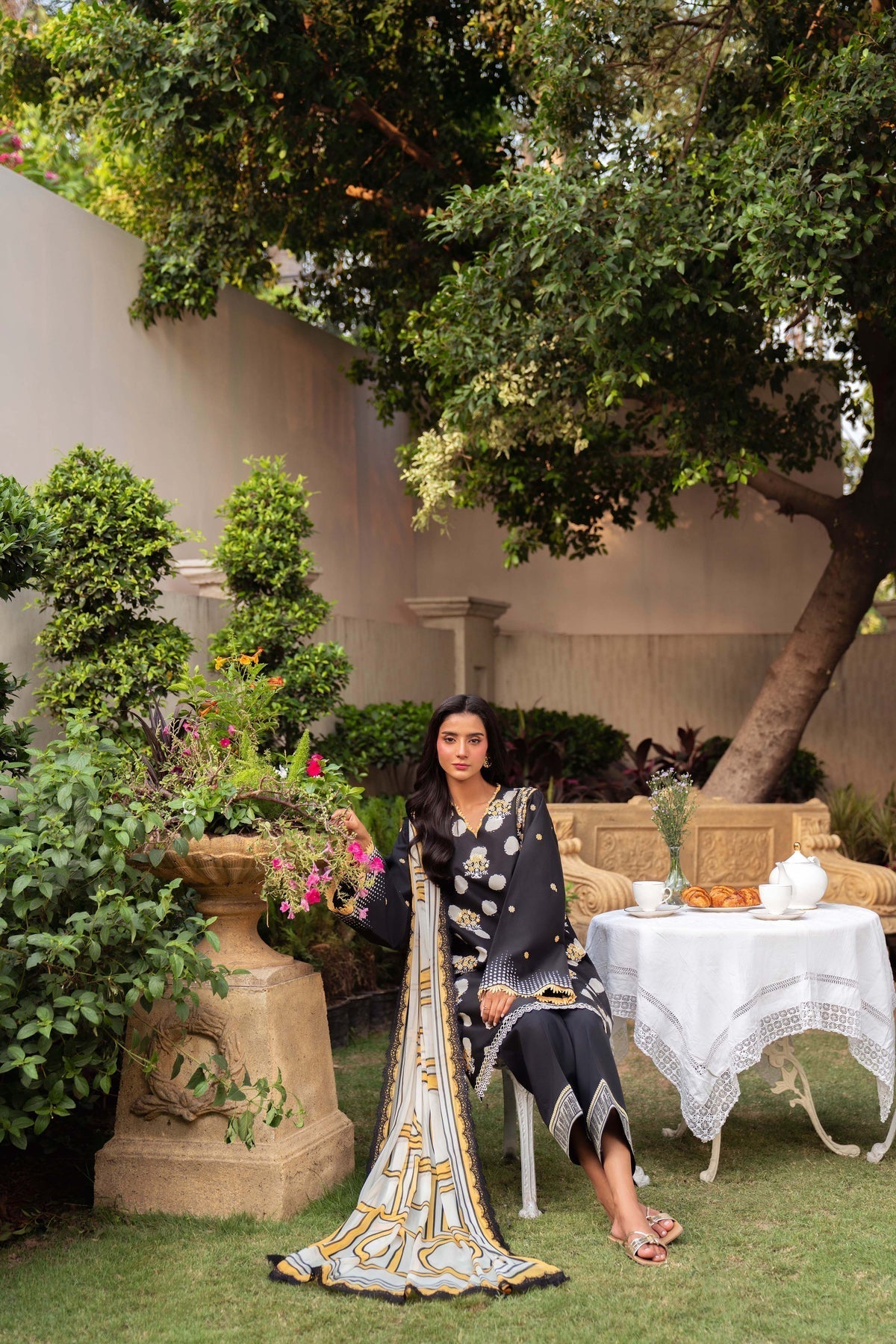 Sable Vogue | Lila Lawn 25 | SAL-03-25 - House Of Hania