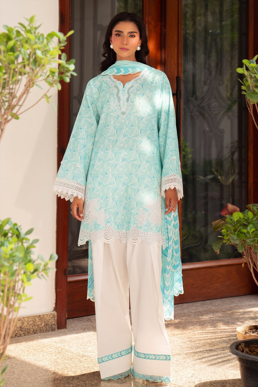 Sable Vogue | Lila Lawn 25 | SAL-06-25 - House Of Hania