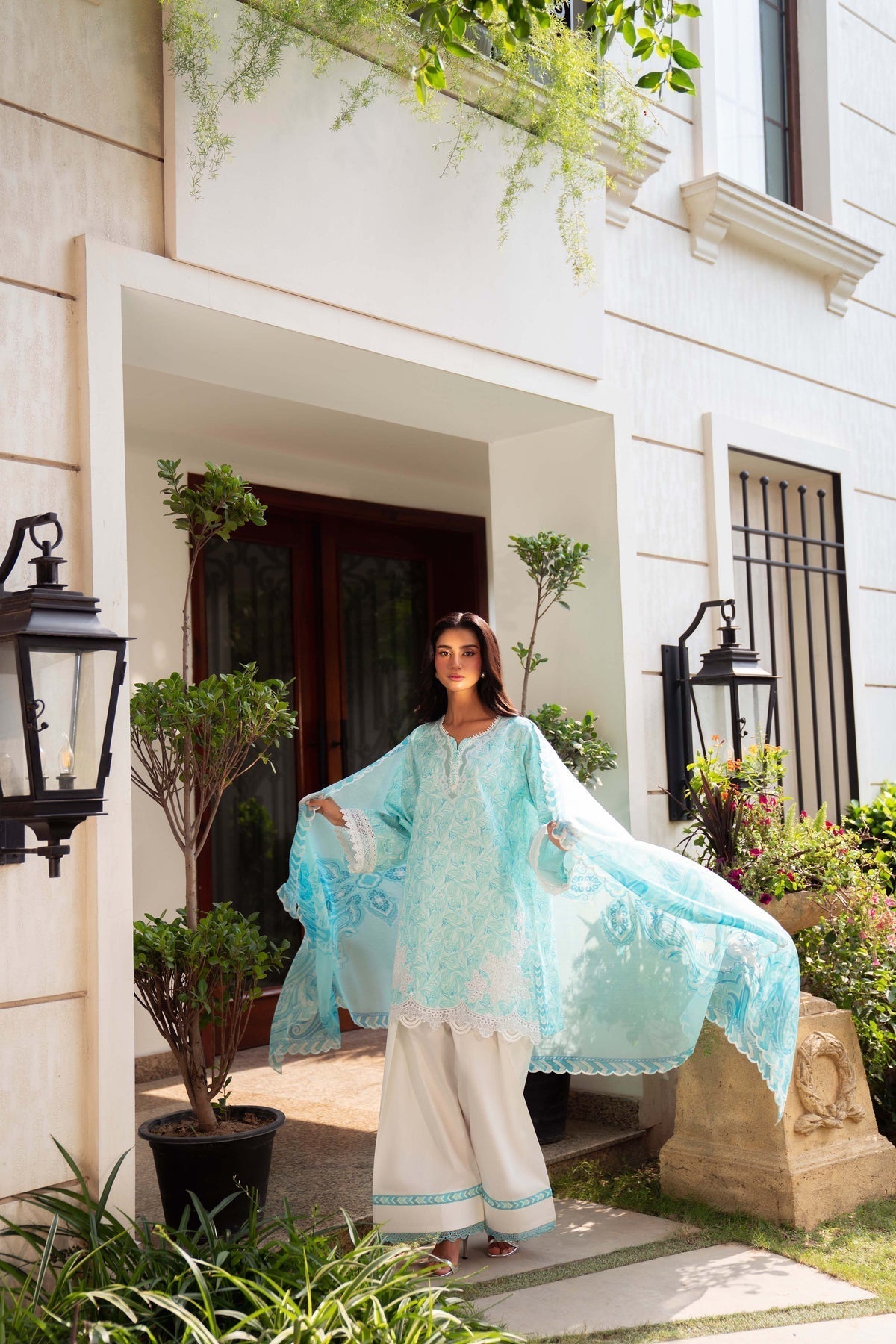 Sable Vogue | Lila Lawn 25 | SAL-06-25 - House Of Hania