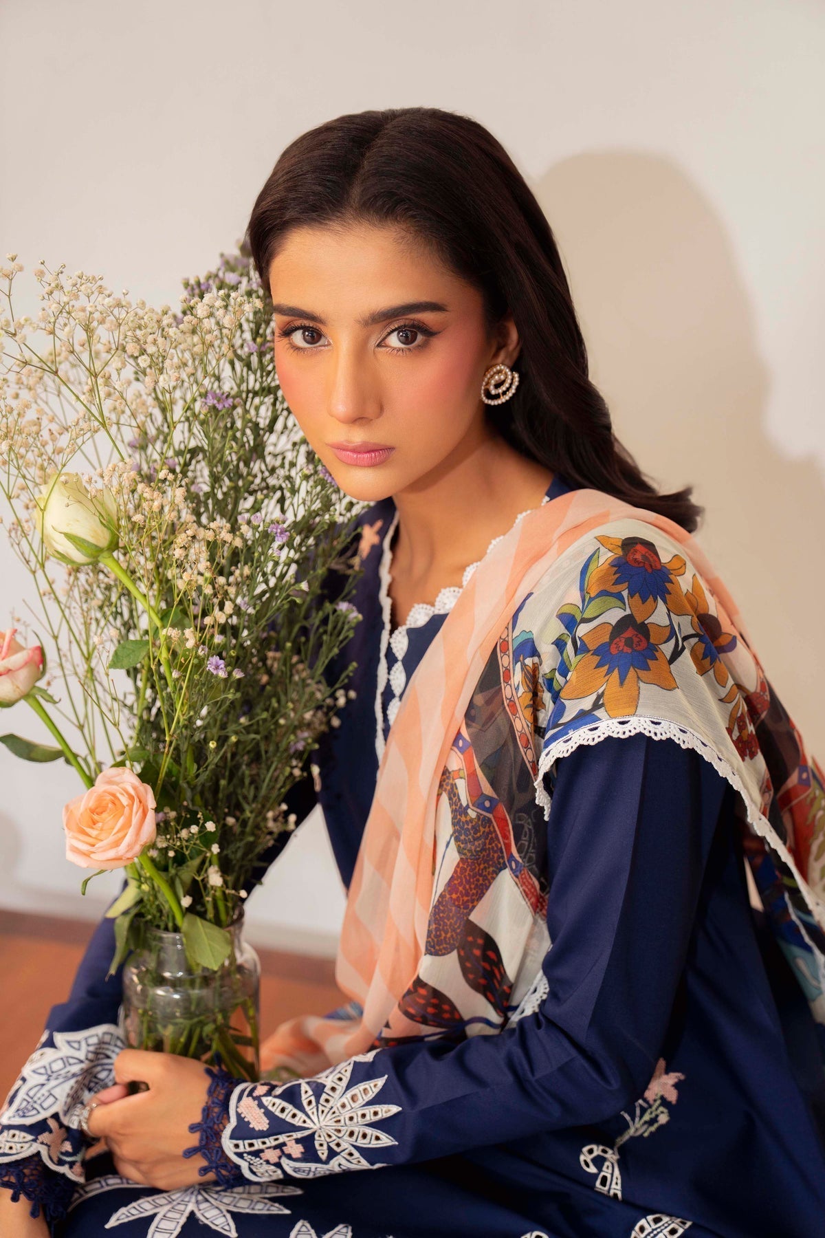 Sable Vogue | Lila Lawn 25 | SAL-07-25 - House Of Hania