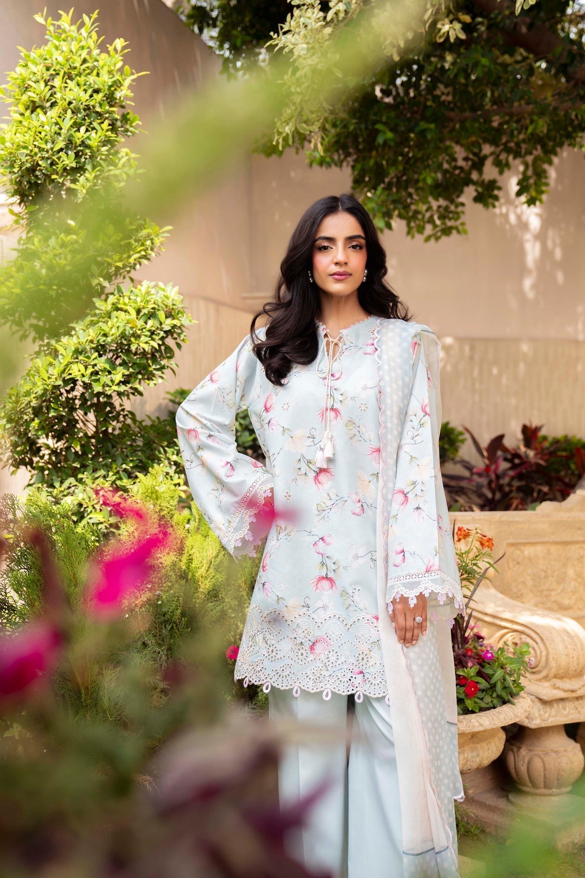 Sable Vogue | Lila Lawn 25 | SAL-09-25 - House Of Hania