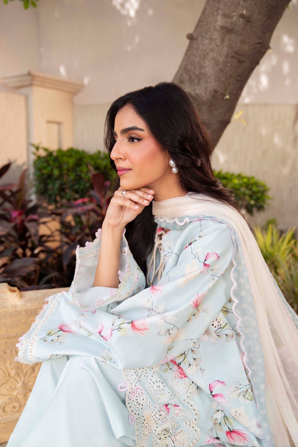 Sable Vogue | Lila Lawn 25 | SAL-09-25 - House Of Hania