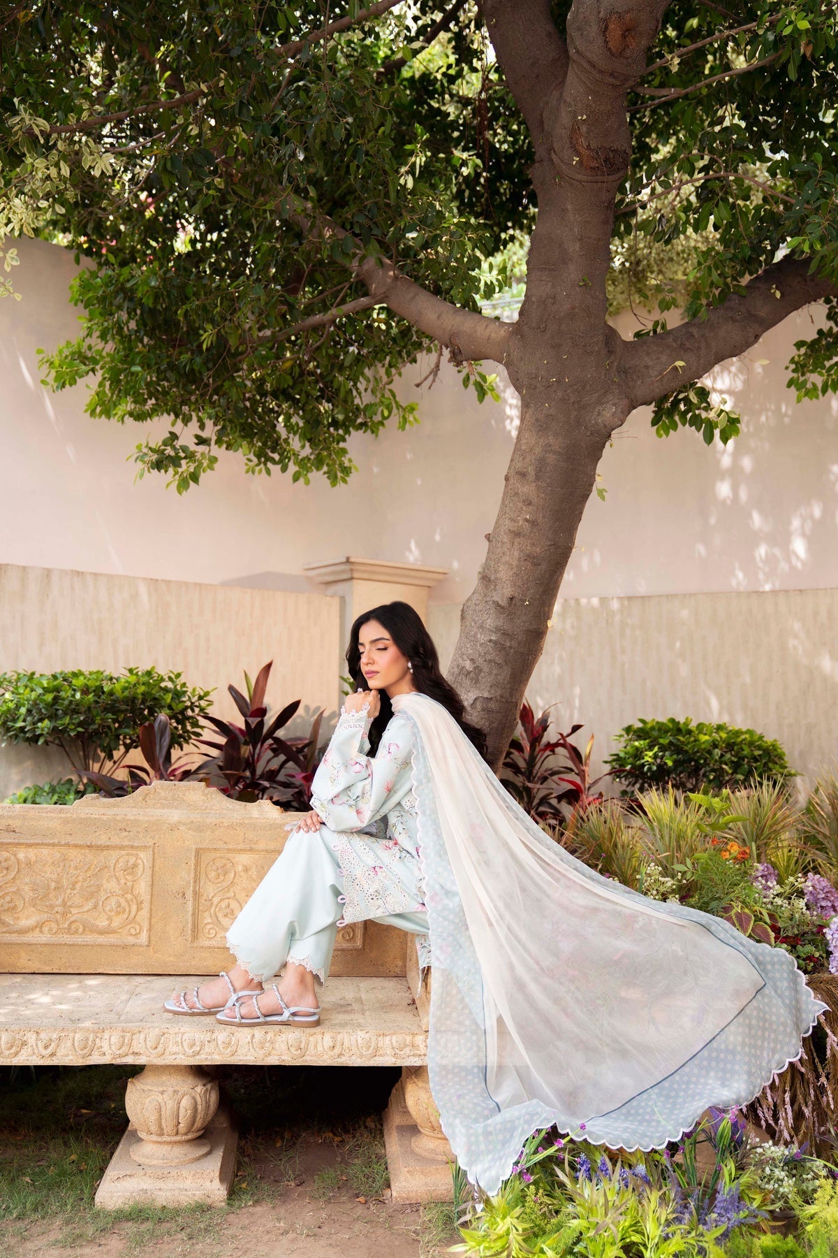 Sable Vogue | Lila Lawn 25 | SAL-09-25 - House Of Hania