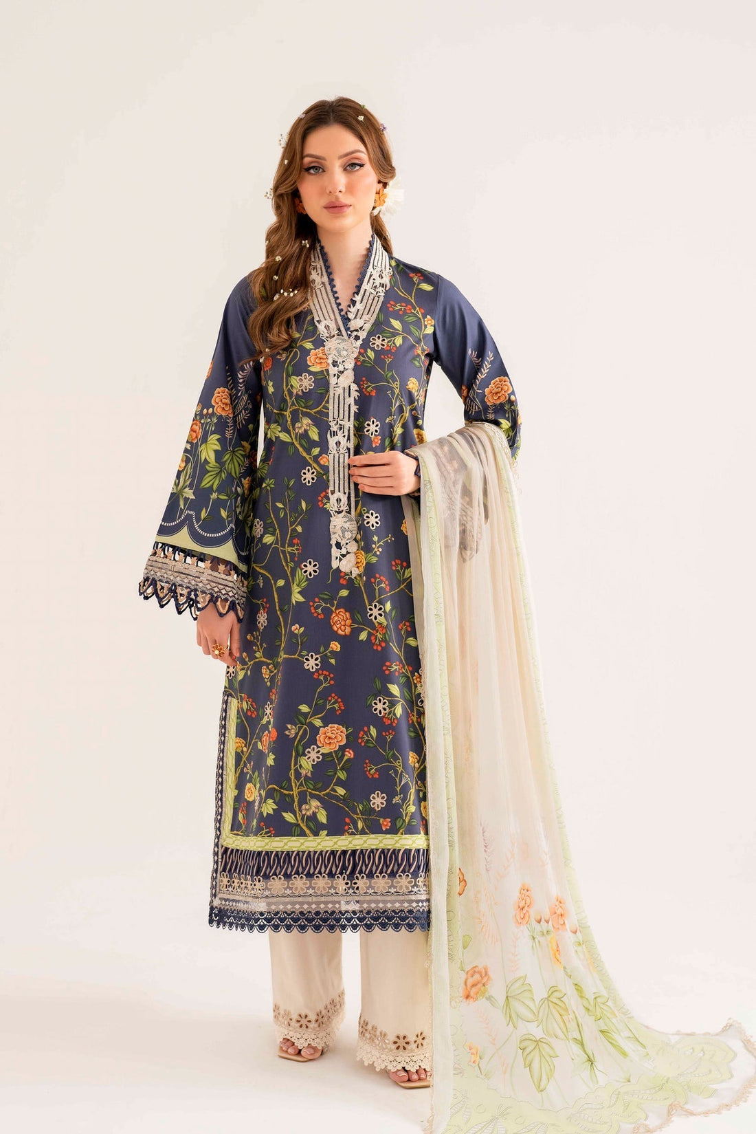 Sable Vogue | Lila Summer Lawn 24 | SAL-06-24 - House Of Hania