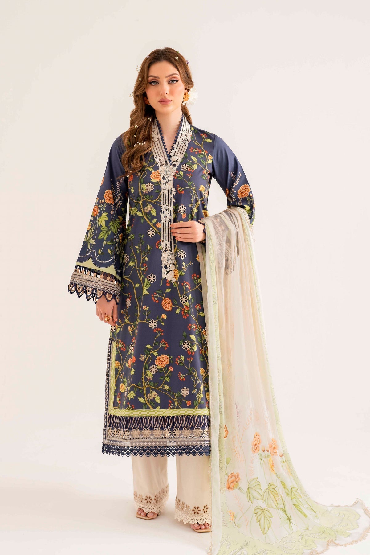 Sable Vogue | Lila Summer Lawn 24 | SAL-06-24 - House Of Hania