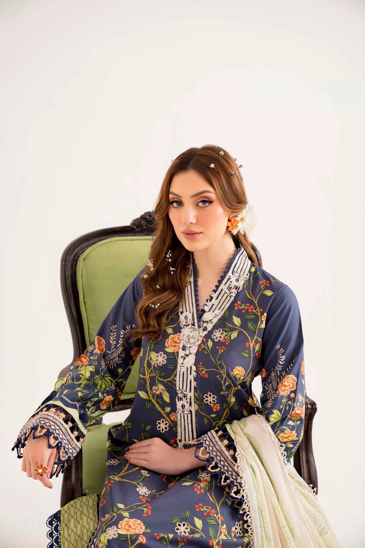 Sable Vogue | Lila Summer Lawn 24 | SAL-06-24 - House Of Hania