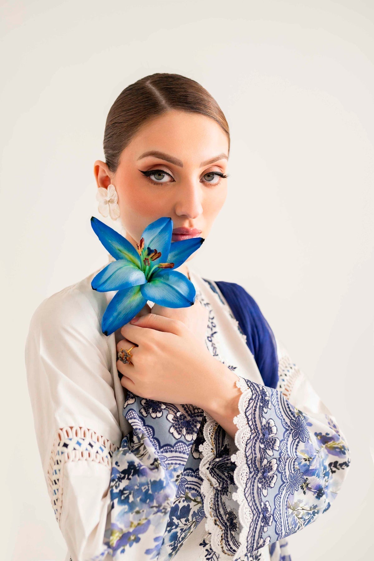 Sable Vogue | Lila Summer Lawn 24 | SAL-08-24 - House Of Hania