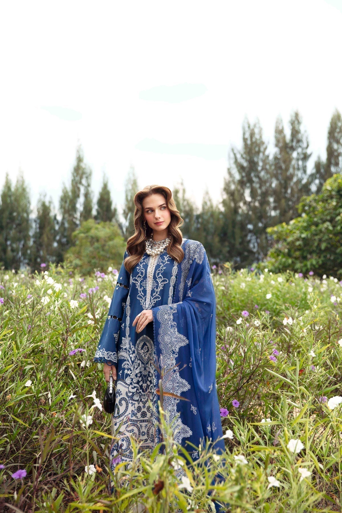 Sable Vogue | Luxury Lawn 24 | Afina - House Of Hania