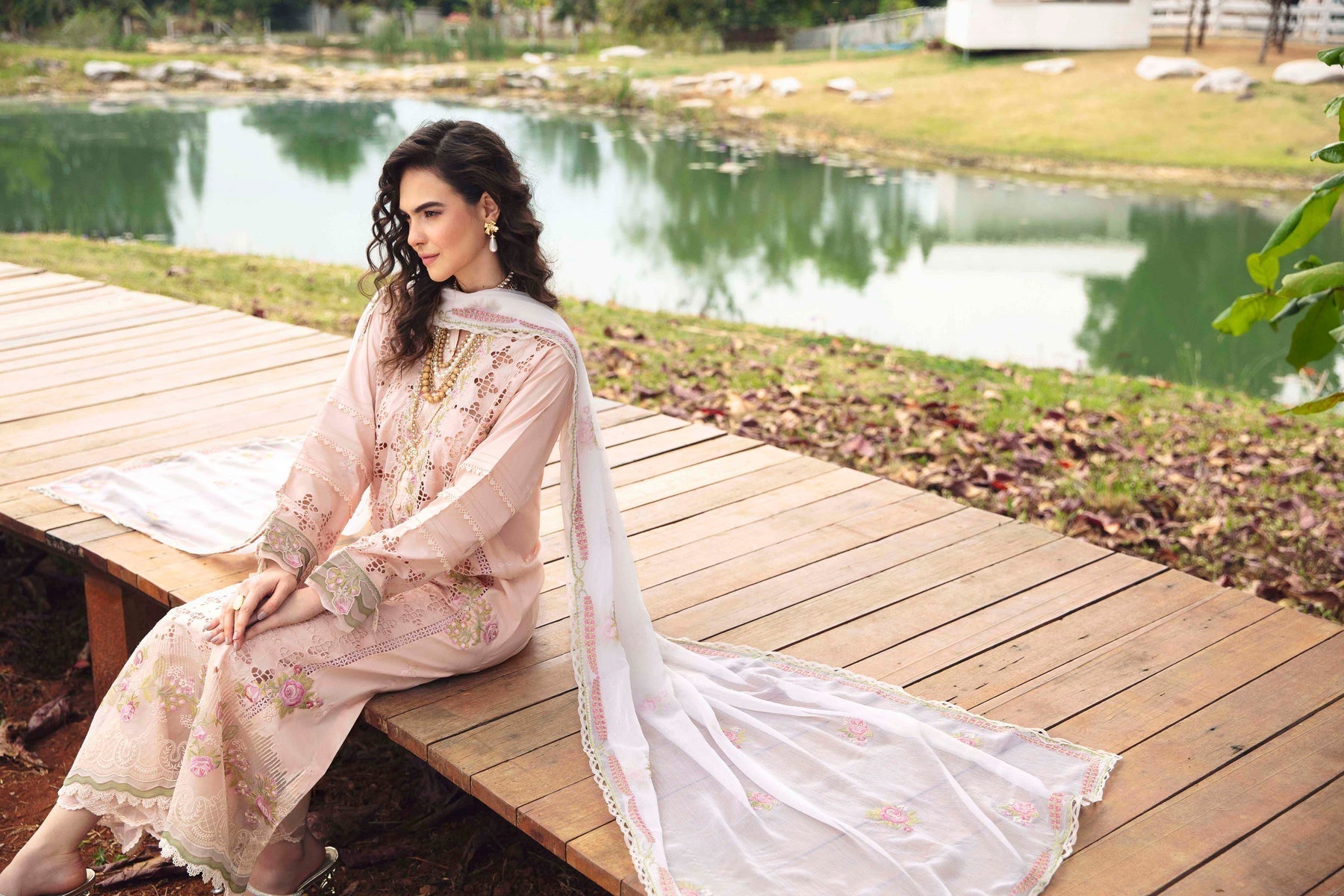 Sable Vogue | Luxury Lawn 24 | Asmara - House Of Hania
