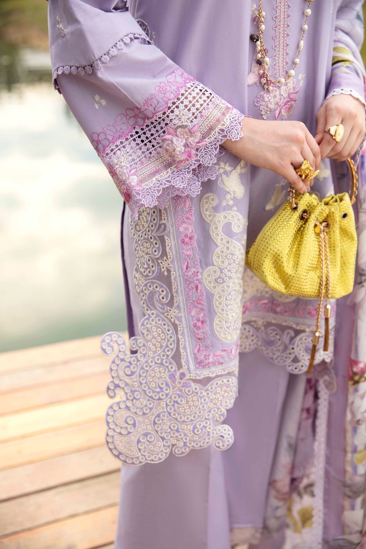 Sable Vogue | Luxury Lawn 24 | Aster - House Of Hania