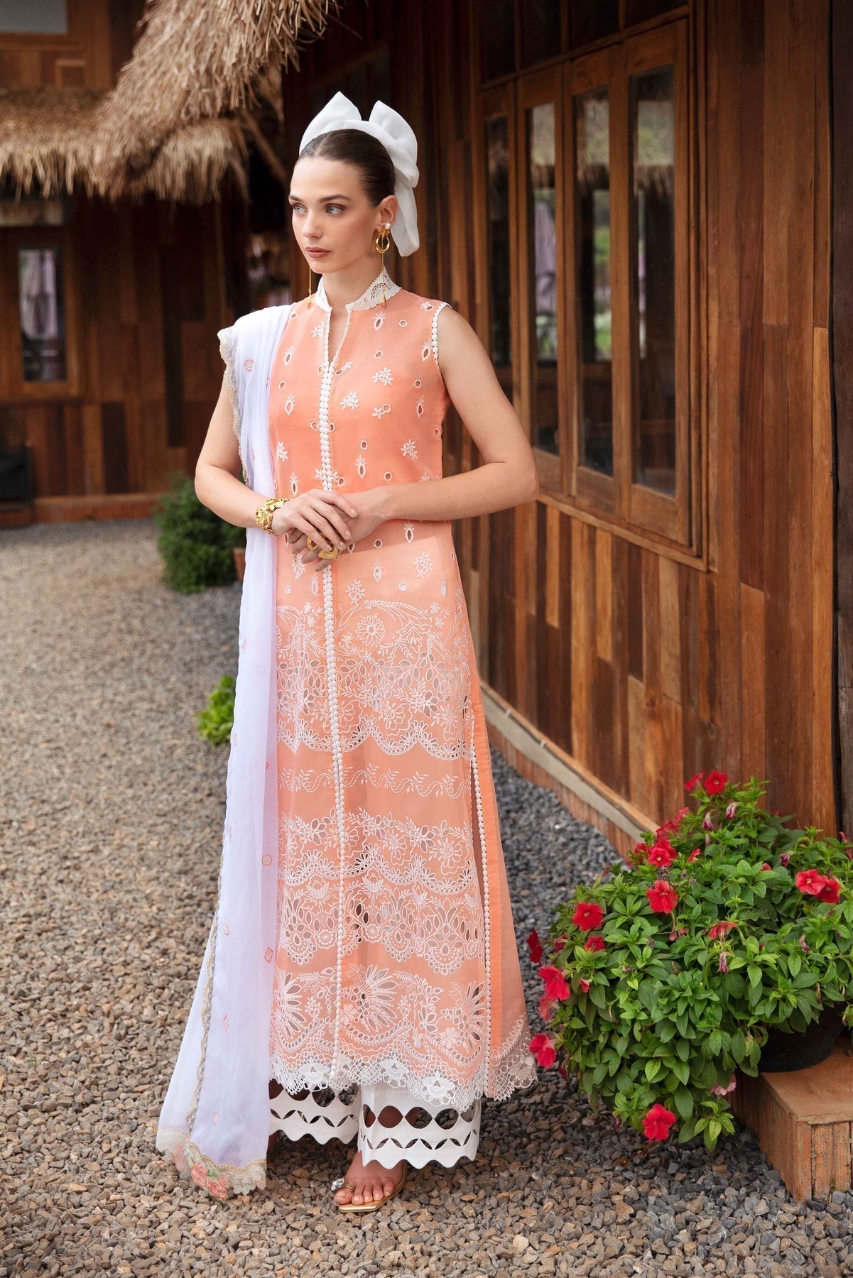 Sable Vogue | Luxury Lawn 24 | Linnea - House Of Hania