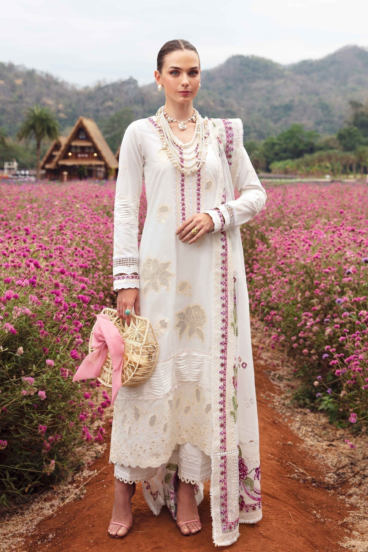 Sable Vogue | Luxury Lawn 24 | Lyra - House Of Hania