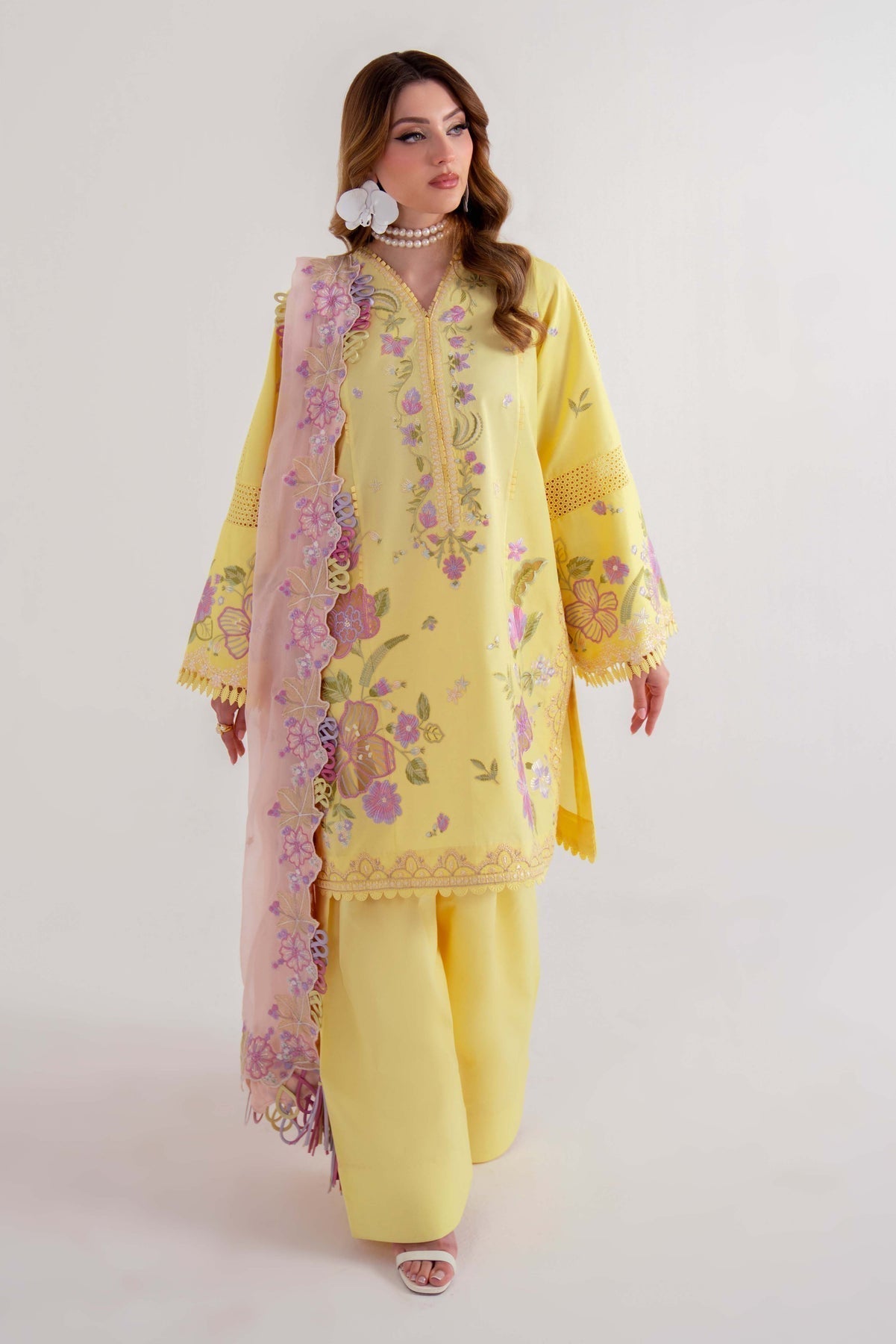 Sable Vogue | Luxury Lawn 25 | SL-01-25-V2 - House Of Hania