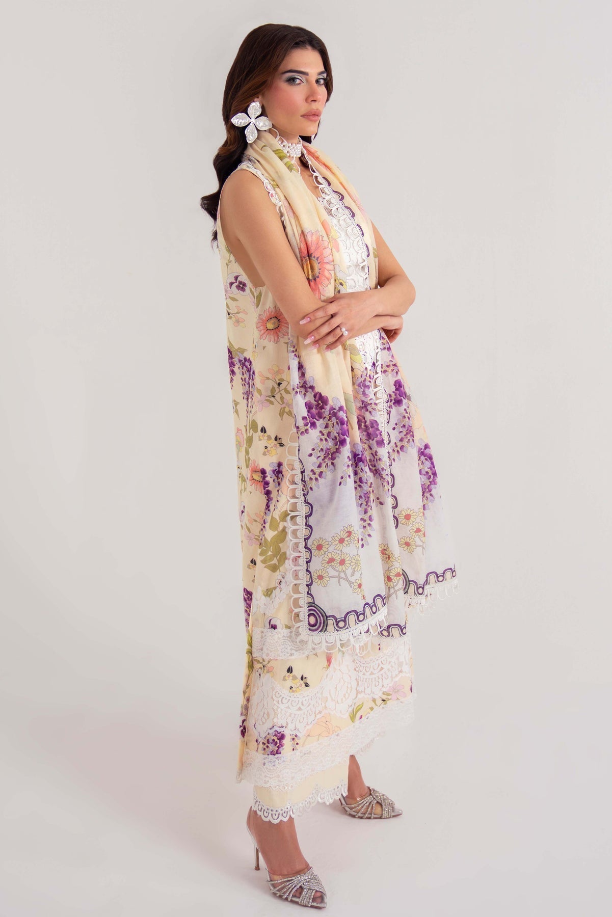 Sable Vogue | Luxury Lawn 25 | SL-05-25-V2 - House Of Hania