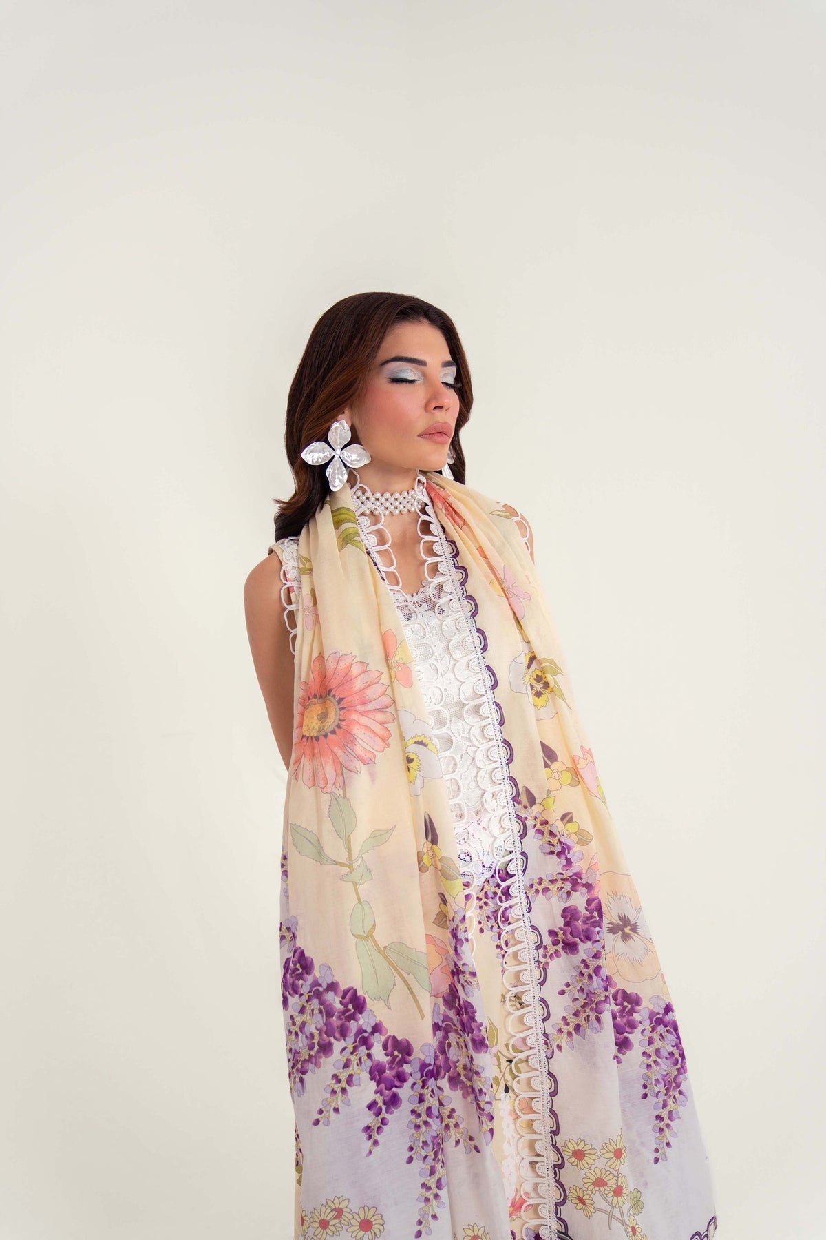 Sable Vogue | Luxury Lawn 25 | SL-05-25-V2 - House Of Hania