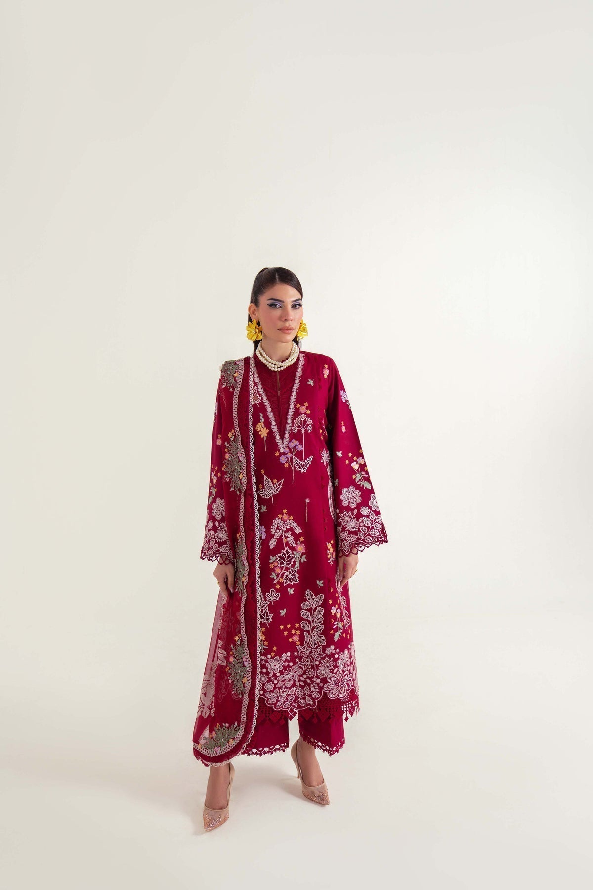 Sable Vogue | Luxury Lawn 25 | SL-08-25-V2 - House Of Hania