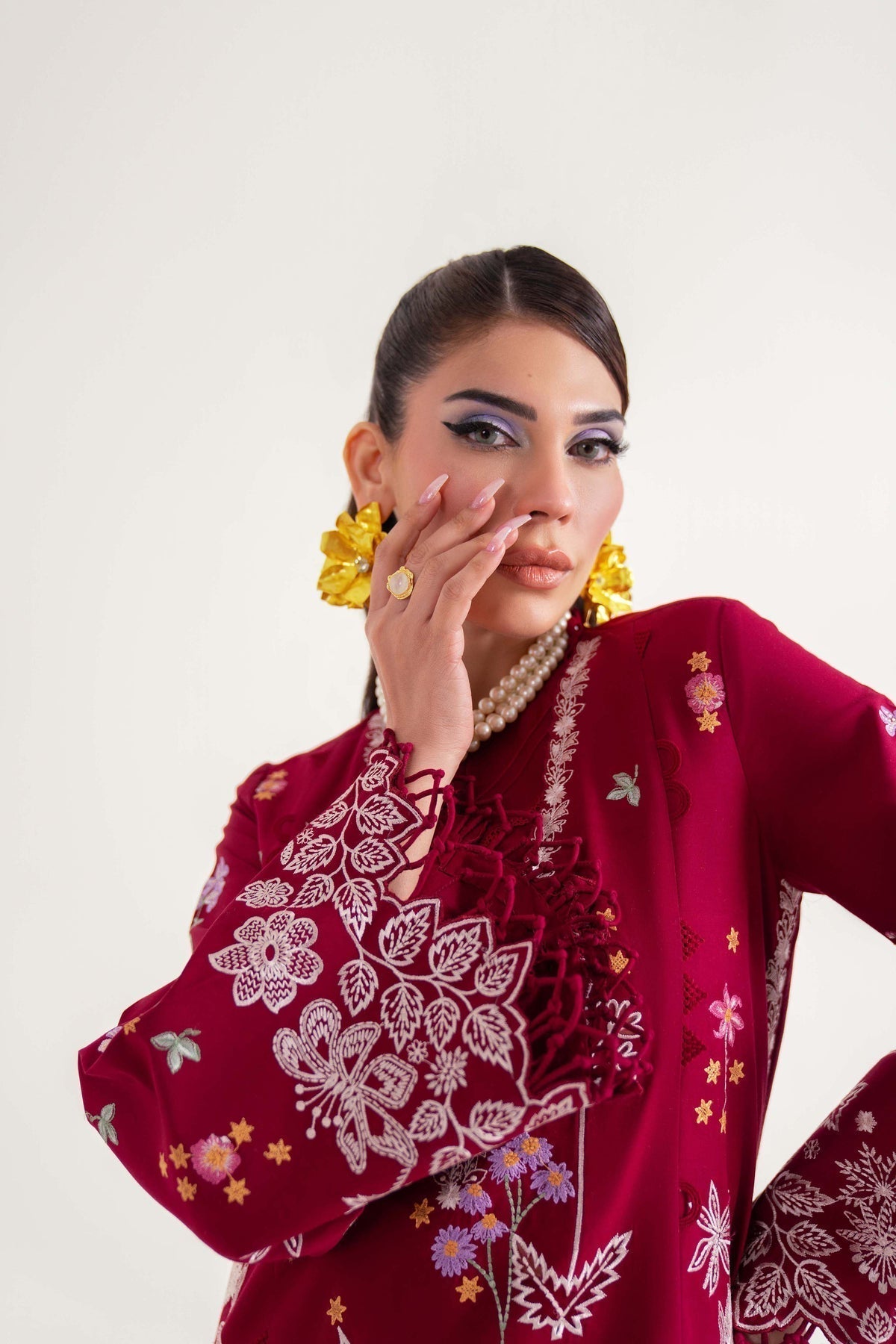 Sable Vogue | Luxury Lawn 25 | SL-08-25-V2 - House Of Hania