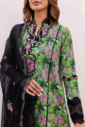 Sable Vogue | Shiree Lawn 24 | Black Iris - House Of Hania