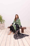 Sable Vogue | Shiree Lawn 24 | Black Iris - House Of Hania