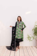Sable Vogue | Shiree Lawn 24 | Black Iris - House Of Hania