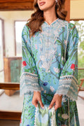 Sable Vogue | Shiree Lawn 24 | Flower Of Paradise - House Of Hania