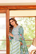 Sable Vogue | Shiree Lawn 24 | Flower Of Paradise - House Of Hania