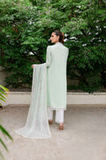 Sable Vogue | Shiree Lawn 24 | Mint Garden - House Of Hania