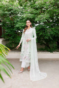 Sable Vogue | Shiree Lawn 24 | Mint Garden - House Of Hania