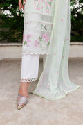 Sable Vogue | Shiree Lawn 24 | Mint Garden - House Of Hania